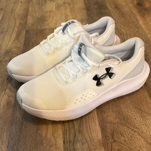 Under Armour White Mesh Sneakers